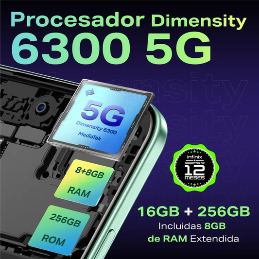 CELULAR INFINIX HOT 50 5G 256GB + 8RAM