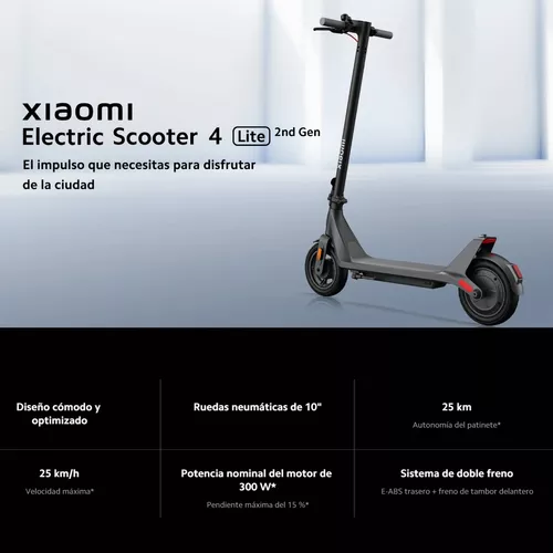 XIAOMI SCOOTER 4 LITE 2DA GENERACION