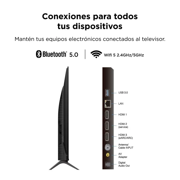 TV TCL 65" PULGADAS 165 CM 65 C655 ADVANCED 4K-UHD QLED SMART TV GOOGLE